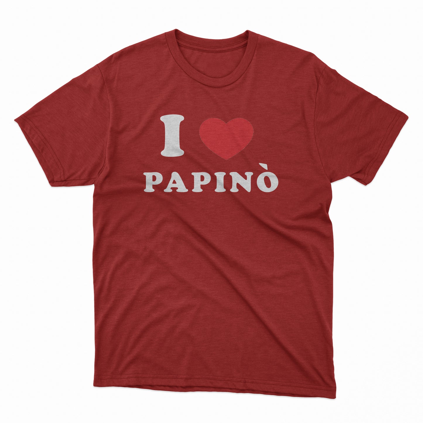 short sleeve t-shirt I Love Papinò